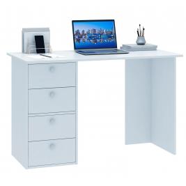 Компьютерный стол Прайм-41 белый