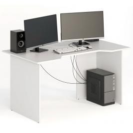 Компьютерный стол СКП-7 GL-7  белый