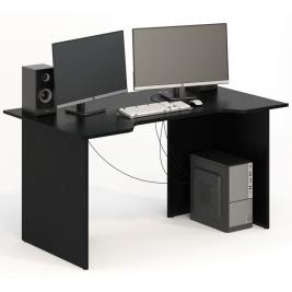 Компьютерный стол СКП-7 GL-7  черный