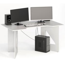 Компьютерный стол СКП-9 GL-9  белый