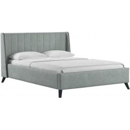 Кровать Мелисса-140 тори 61 серебристо-серый