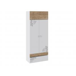 Шкаф для одежды Оксфорд ТД-139.07.22 Дуб Ривьера с рисунком / Белый с рисунком