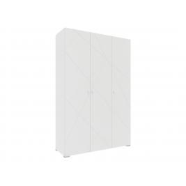 Шкаф для одежды Абрис-332.25.01 белый глянец / белый
